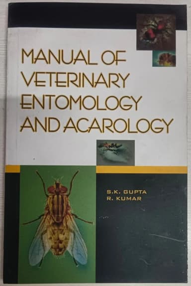 Image of - Manual of Veterinary Entomology and Acarology | Paperback