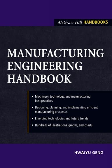 Image of - Manufacturing Engineering Handbook | Hardcover
