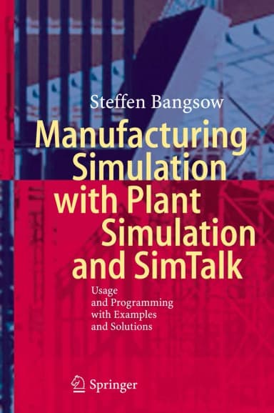 Image of - Manufacturing Simulation with Plant Simulation and SimTalk | Hardcover