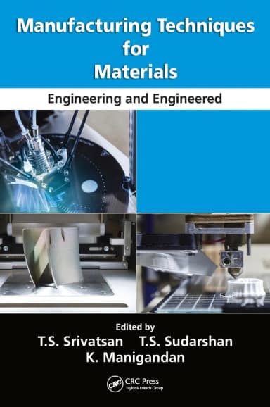 Image of - Manufacturing Techniques for Materials | Hardcover