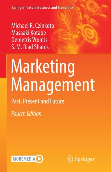 Image of - Marketing Management Past Present And Future 4th Edition | Hardcover