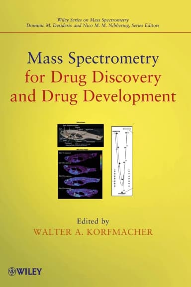 Image of - Mass Spectrometry for Drug Discovery and Drug Development | Hardcover