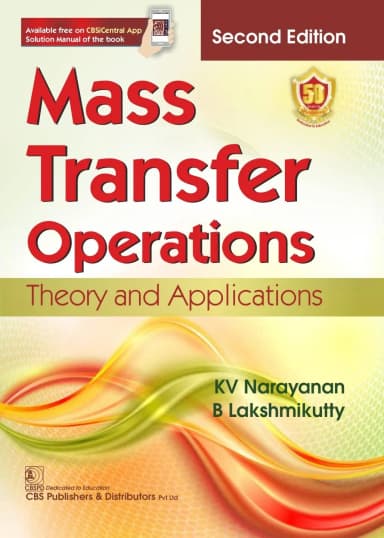 Image of - Mass Transfer Operations Theory And Applications 2nd Edition | Paperback