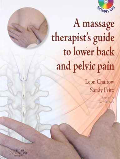 Image of - A Massage Therapist's Guide to Lower Back and Pelvic Pain | With DVD | Hardcover