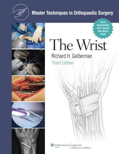 Image of - Master Techniques in Orthopaedic Surgery The Wrist | Third Edition | Hardcover