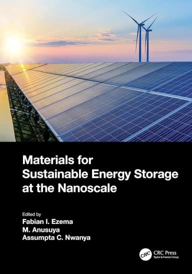 Image of - Materials For Sustainable Energy Storage At The Nanoscale | Hardcover
