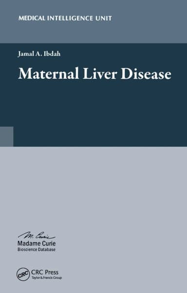 Image of - Maternal Liver Disease | Hardcover
