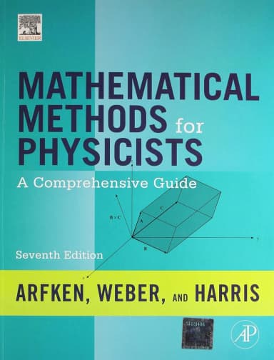 Image of - Mathematical Methods For Physicists A Comprehensive Guide 7th Edition | Paperback