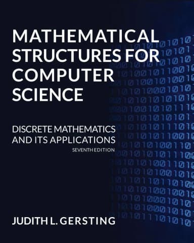 Image of - Mathematical Structures For Computer Science 7th Edition | Hardcover