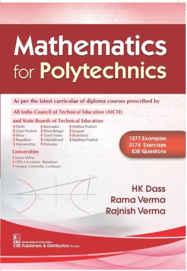 Image of - Mathematics For Polytechnics | Paperback