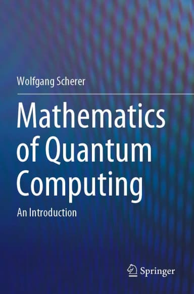 Image of - Mathematics Of Quantum Computing An Introduction | Paperback