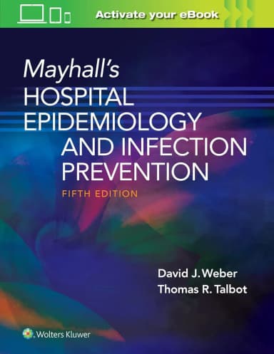 Image of - Mayhalls Hospital Epidemiology And Infection Prevention 5th Edition | Hardcover