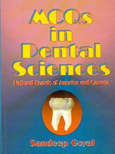 Image of - MCQs in Dental Sciences National Boards of America and Canada