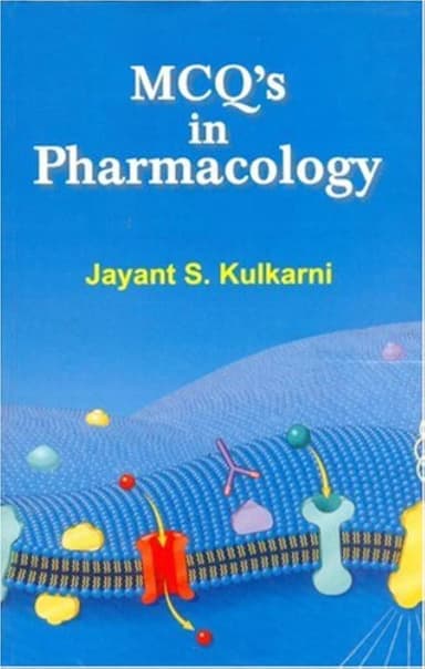Image of - MCQ's in Pharmacology