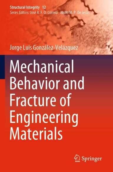 Image of - Mechanical Behavior And Fracture Of Engineering Materials | Paperback