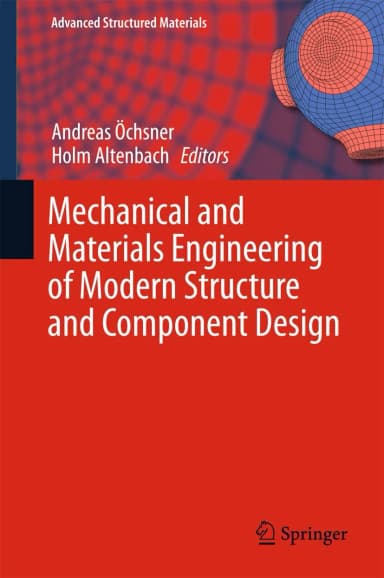 Image of - Mechanical and Materials Engineering of Modern Structure and Component Design | Hardcover