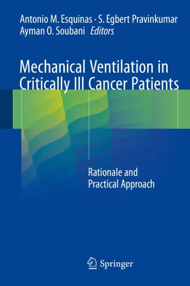 Image of - Mechanical Ventilation in Critically III Cancer Patients | Hardcover