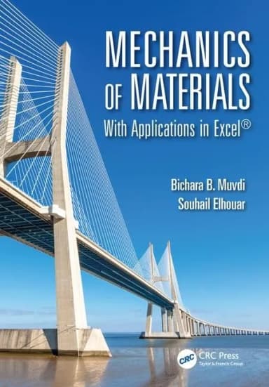 Image of - Mechanics of Materials With Applications in Excel | Hardcover