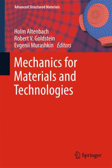 Image of - Mechanics for Materials and Technologies | Hardcover