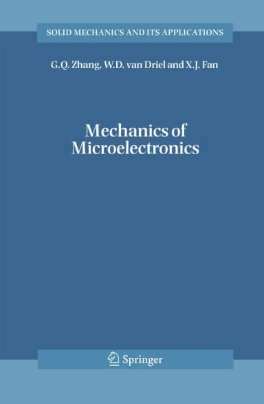 Image of - Mechanics of Microelectronics | Hardcover