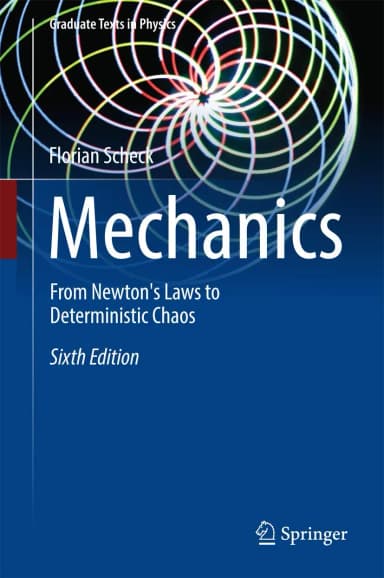 Image of - Mechanics From Newton's Laws to Deterministic Chaos | 6th Edition | Hardcover