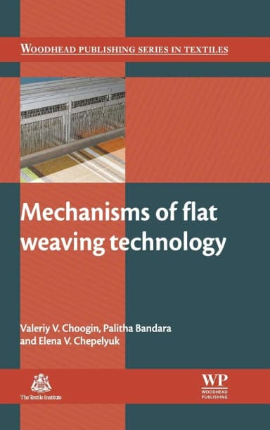 Image of - Mechanisms of Flat Weaving Technology | Hardcover