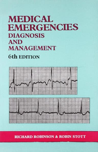 Image of - Medical Emergencies (Diagnosis and Management) | 6th Edition
