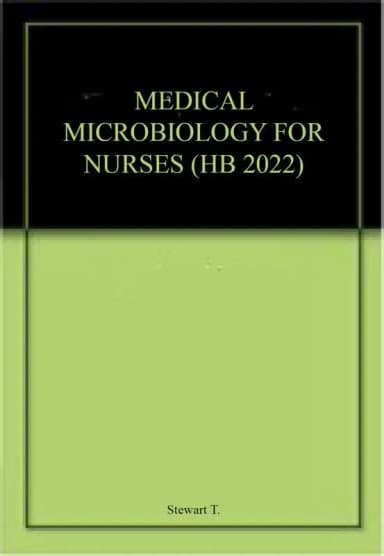 Image of - Medical Microbiology For Nurses | Hardcover