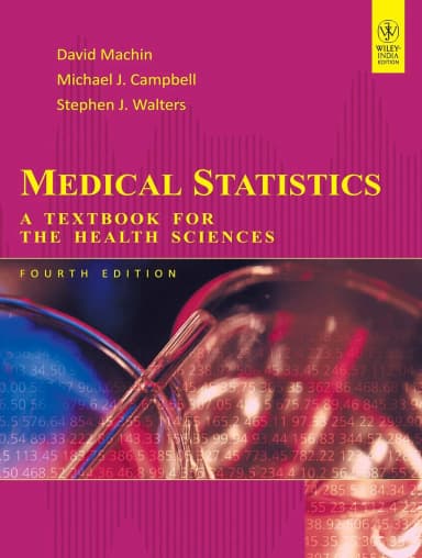 Image of - Medical Statistics A Textbook for the Health Sciences | 4th Edition | Paperback