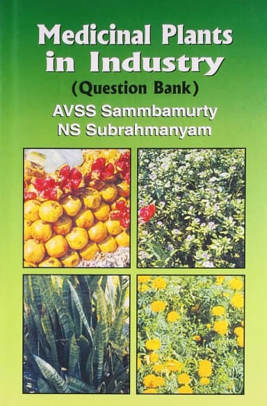 Image of - Medicinal Plants in Industry  Question Bank | Paperback