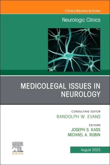 Image of - Medicolegal And Ethical Issues In Neurology An Issue Of Neurologic Clinics | Hardcover