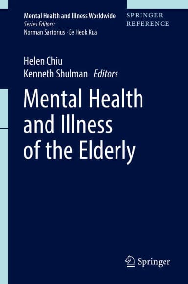 Image of - Mental Health and Illness of the Elderly | Hardcover