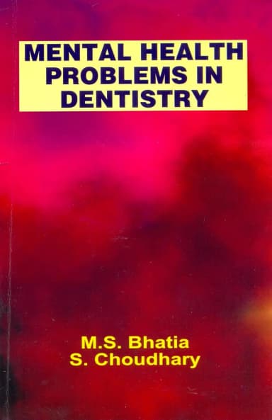 Image of - Mental Health Problems in Dentistry | Paperback