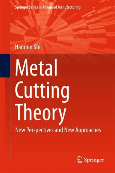 Image of - Metal Cutting Theory | Hardcover
