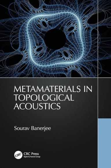 Image of - Metamaterials In Topological Acoustics | Hardcover