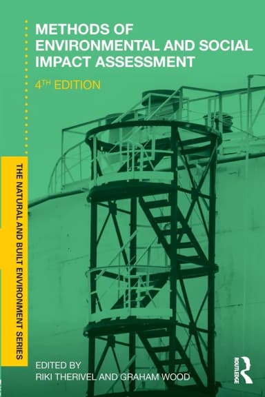 Image of - Methods of Environmental and Social Impact Assessment | 4th Edition | Paperback