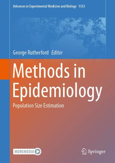Image of - Methods In Epidemiology Population Size Estimation | Hardcover