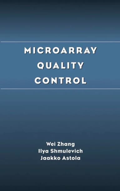 Image of - Microarray Quality Control | Hardcover
