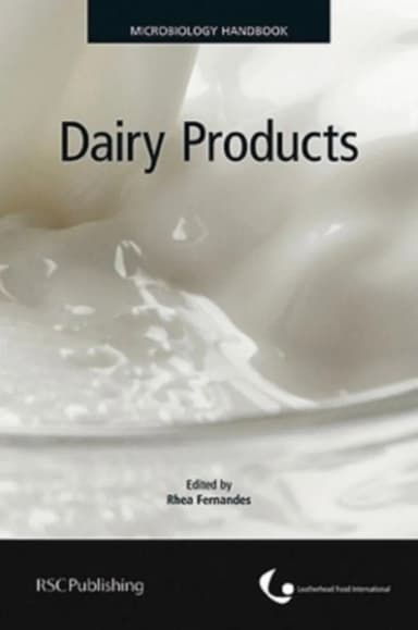 Image of - Microbiology Handbook Dairy Products | Hardcover