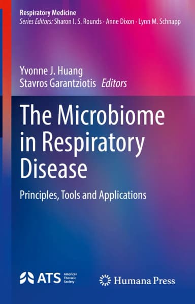 Image of - The Microbiome In Respiratory Disease Principles Tools And Applications | Hardcover