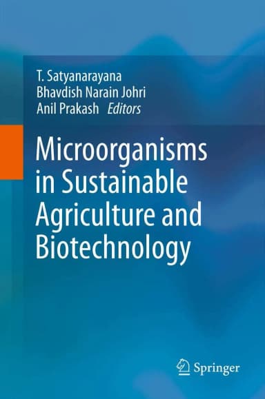 Image of - Microorganisms in Sustainable Agriculture and Biotechnology | Hardcover