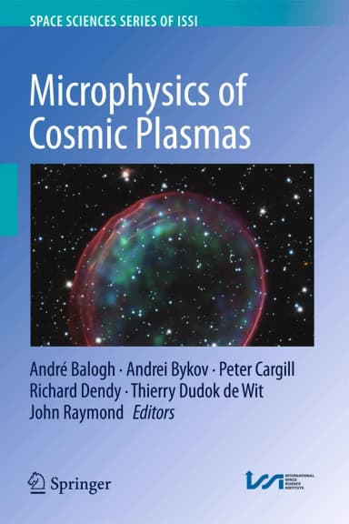 Image of - Microphysics of Cosmic Plasmas | Hardcover