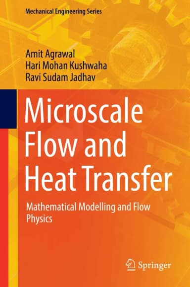 Image of - Microscale Flow And Heat Transfer Mathematical Modelling And Flow Physics | Hardcover