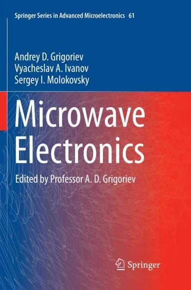 Image of - Microwave Electronics | Paperback