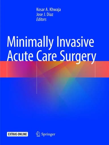 Image of - Minimally Invasive Acute Care Surgery | Paperback