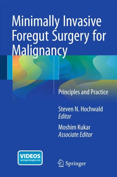 Image of - Minimally Invasive Foregut Surgery for Malignancy | Hardcover