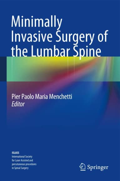 Image of - Minimally Invasive Surgery of the Lumbar Spine | Hardcover
