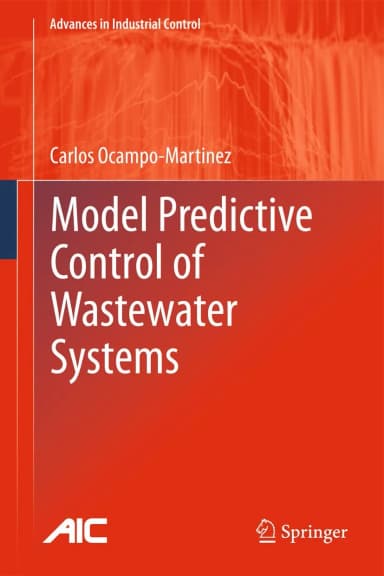 Image of - Model Predictive Control of Wastewater Systems | Hardcover