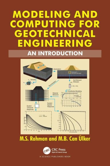 Image of - Modeling and Computing for Geotechnical Engineering An Introduction | Hardcover
