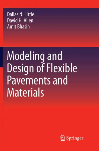 Image of - Modeling And Design Of Flexible Pavements And Materials | Paperback